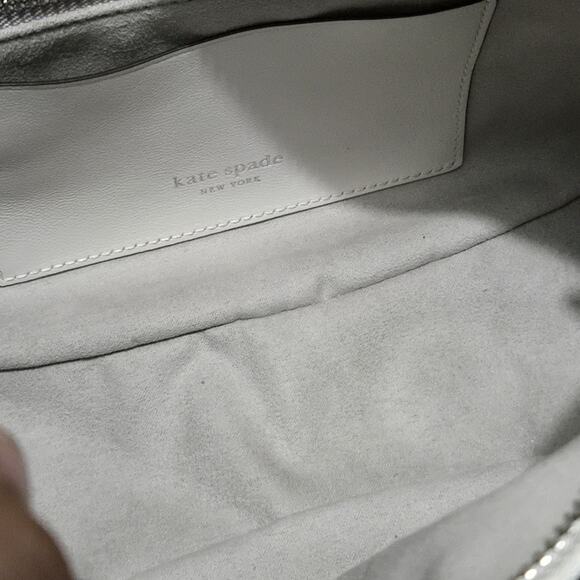 Kate Spade New‎ York Whiskers 3D Cat Cream Ivory Shoulder Bag - Picture 7 of 8